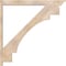 Ekena Millwork Merced Traditional Smooth Outlooker, Douglas Fir, 5 1/2"W x 46"D x 46"H OUT06X46X46MRC01SDF - alternate 2